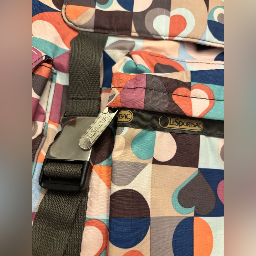 Lesportsac Drawstring Backpack Voyager - image 7